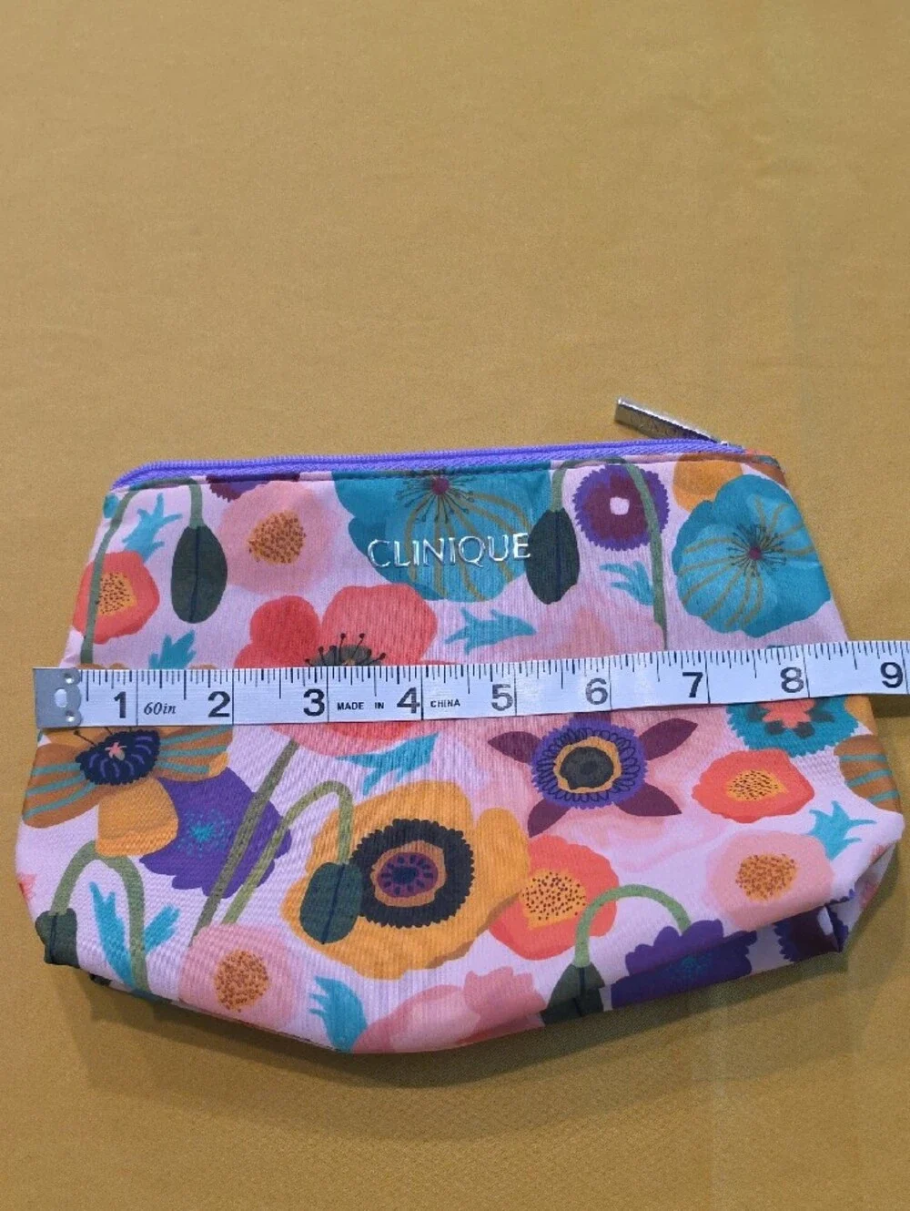 NEW Clinique 2-Pc Makeup Bag Set Freestanding Cosmetic Pouches NWT Bundle